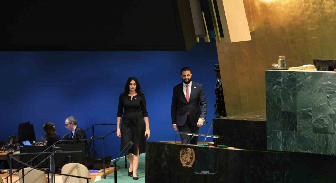 Suriye Devlet Başkanı eş-Şara, yaklaşık 60 yıl aradan sonra BM Genel Kuruluna hitap eden ilk Suriye lideri oldu