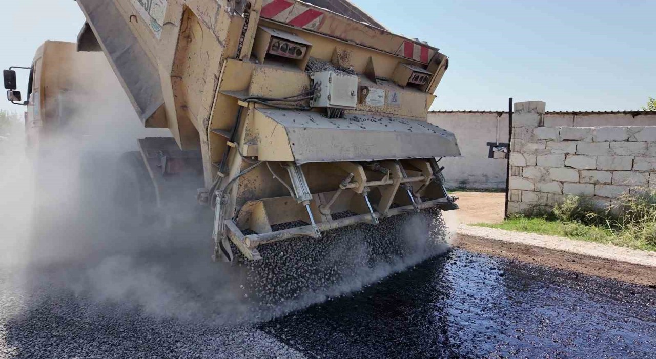 Suruçta 7 kilometrelik yol yenilendi