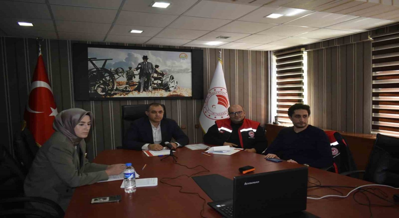 Tarımsal Üretim Planlamasının takibi hususunda toplantı yapıldı