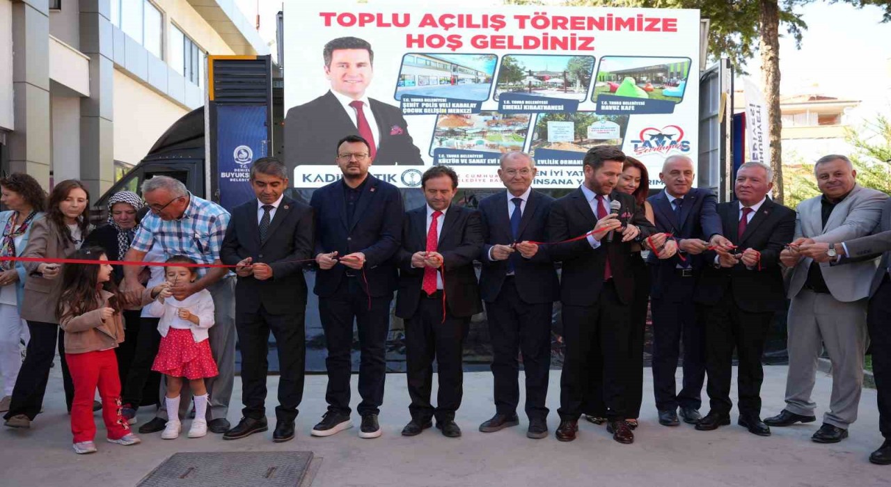 Tavas Belediyesi ‘5i Bir Yerde yatırım projelerinin açılışını gerçekleştirdi