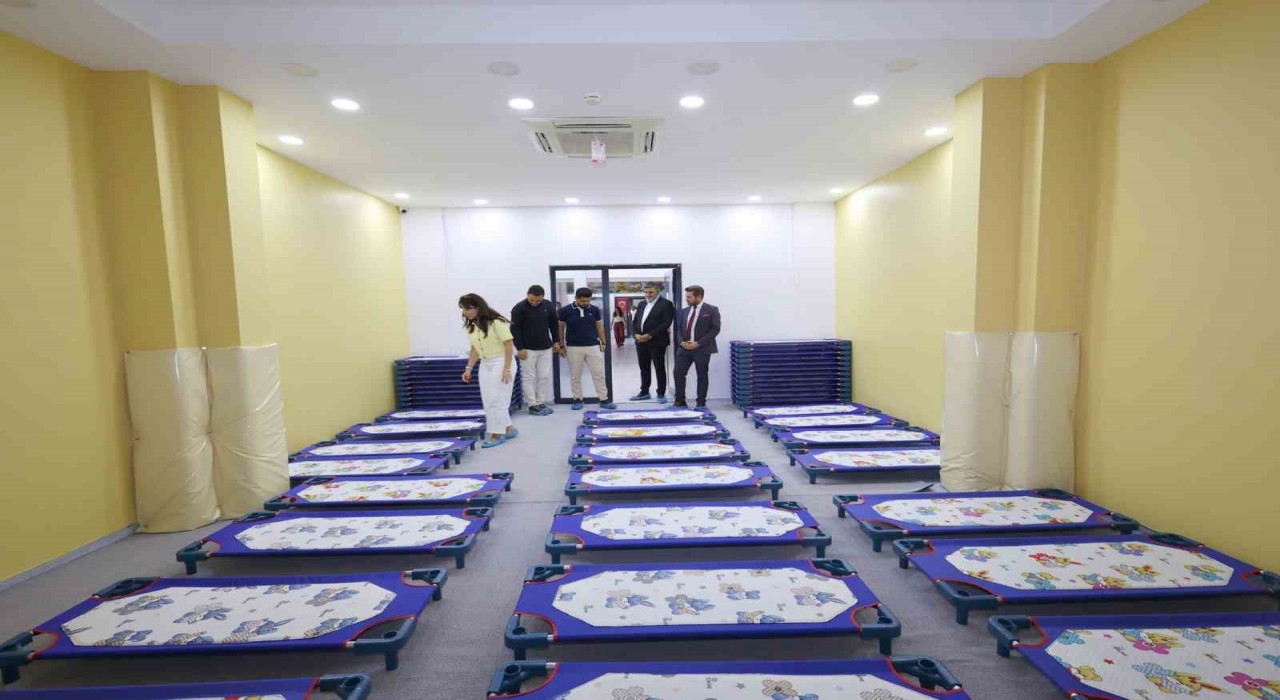 Tavas Şehit Polis Veli Kabalay Çocuk Gelişim Merkezi minik öğrencilerine kavuştu