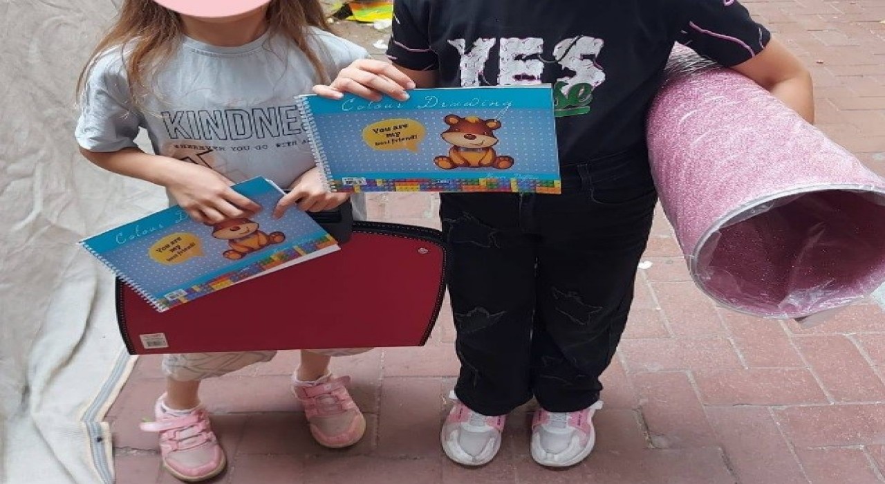 Tavşanlıda KÜKADdan anlamlı destek ile 200 öğrencinin yüzü güldü