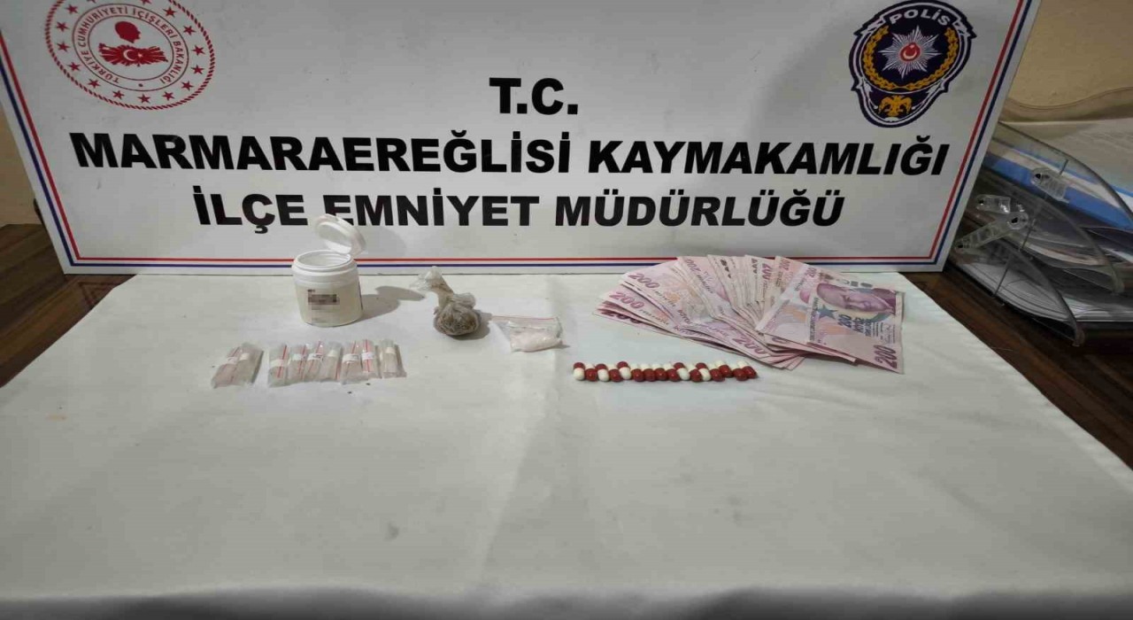 Tekirdağda uyuşturucu operasyonu: 1 kişi yakalandı