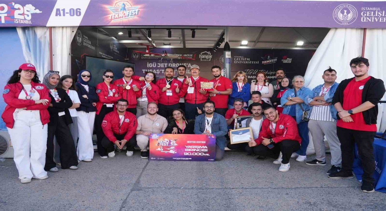 TEKNOFEST 2025te İstanbul Gelişim Üniversitesinden büyük başarı