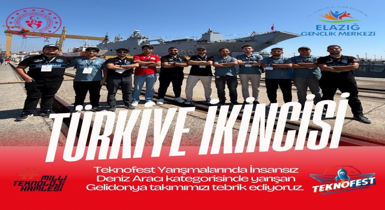 TEKNOFESTte Elazığa 2ncilik