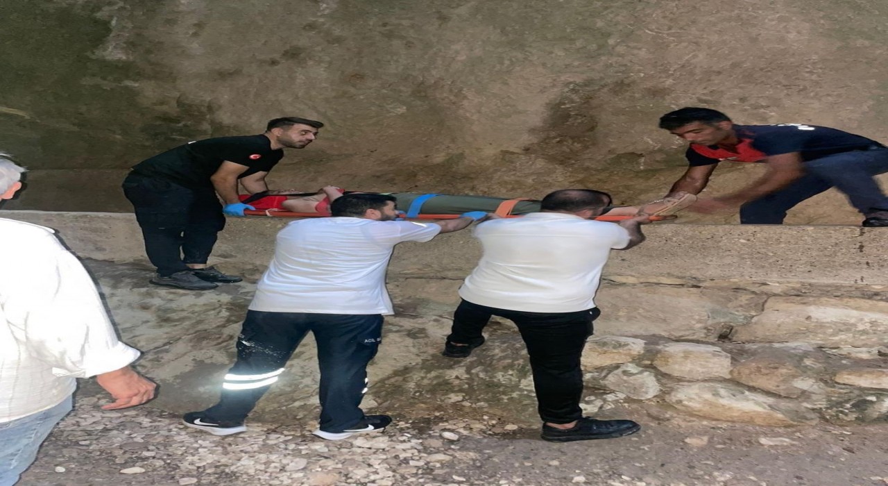 Titus Tünelinde dengesini kaybederek düşen vatandaş yaralandı