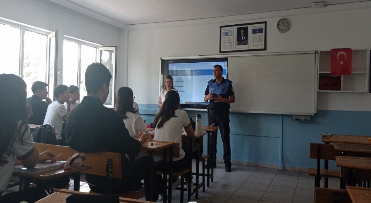 Toplum destekli polislik ekiplerinden güvenlik bilgilendirmesi