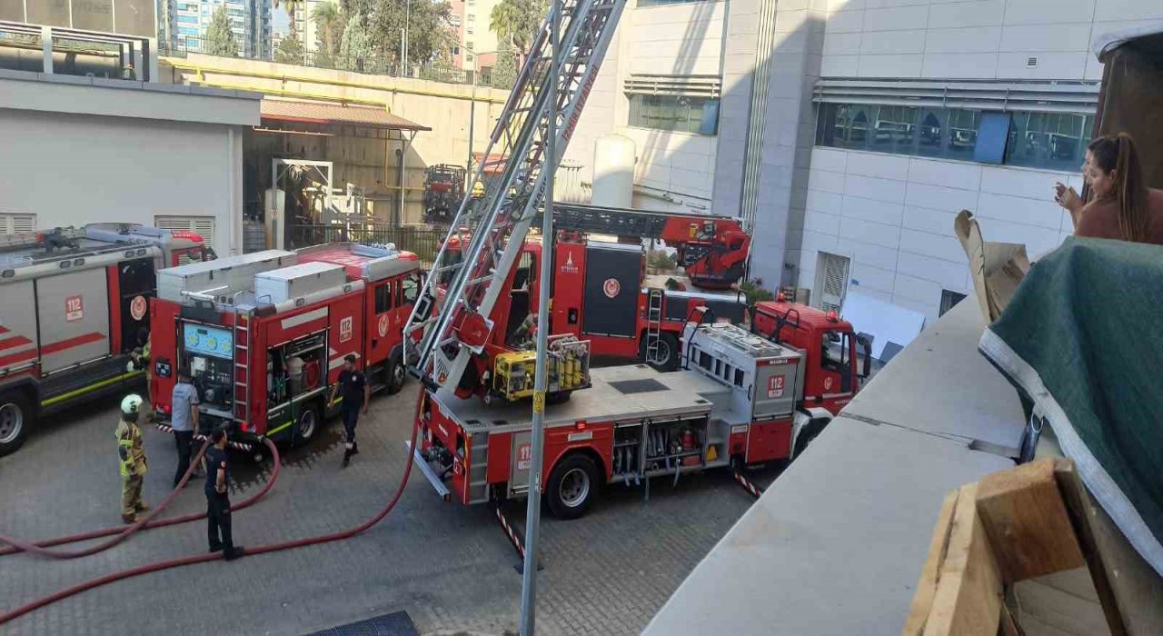 Torbalı Devlet Hastanesinde yangın