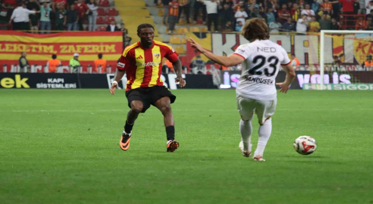 Trendyol Süper Lig: Kayserispor: 1 - Gençlerbirliği: 1 (Maç sonucu)