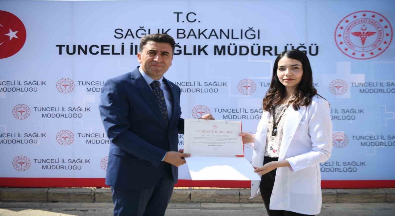 Tuncelide Halk Sağlığı Haftası çeşitli etkinliklerle başladı