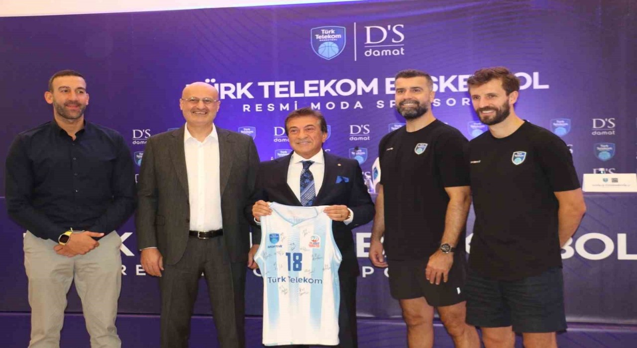 Türk Telekom Erkek Basketbol Takımı ile DS damat arasında sponsorluk anlaşması