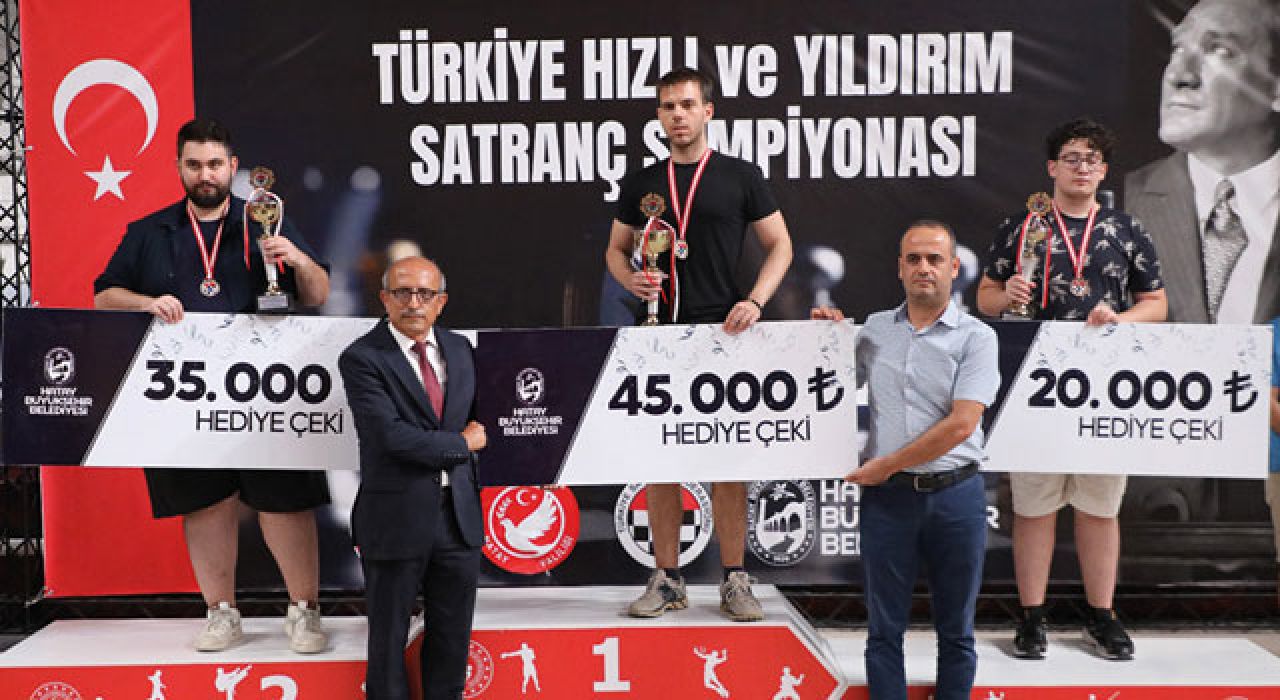 Türkiye Hızlı ve Yıldırım Satranç Şampiyonası Hatay’da Sona Erdi