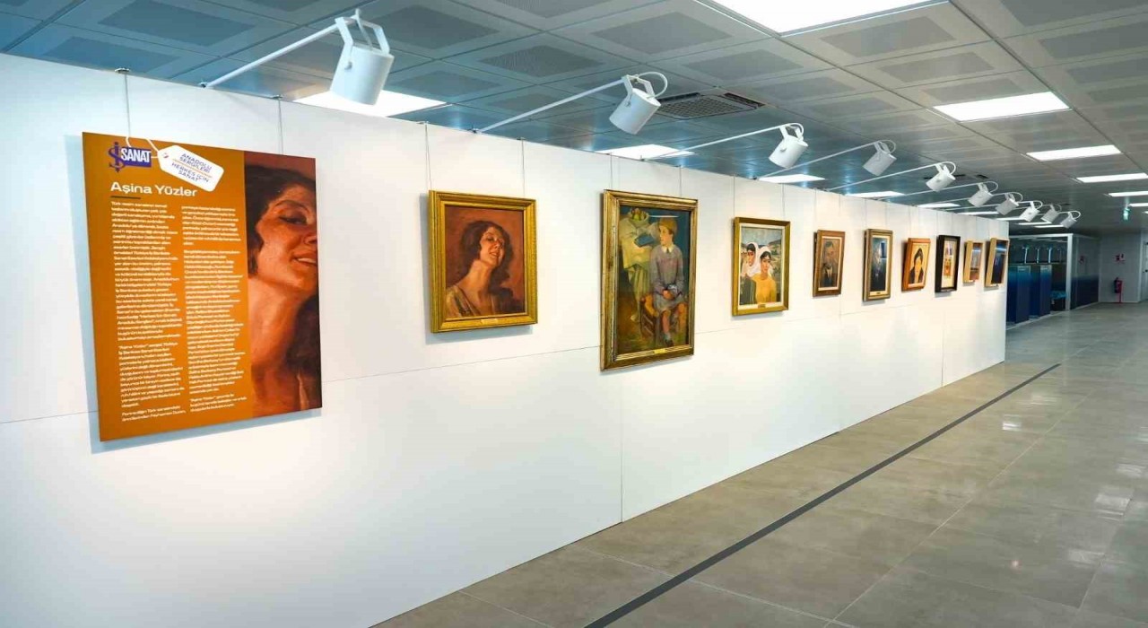 Türkiye İş Bankası  ‘Aşina Yüzler sergisiyle sanatseverlerle Antakyada buluştu