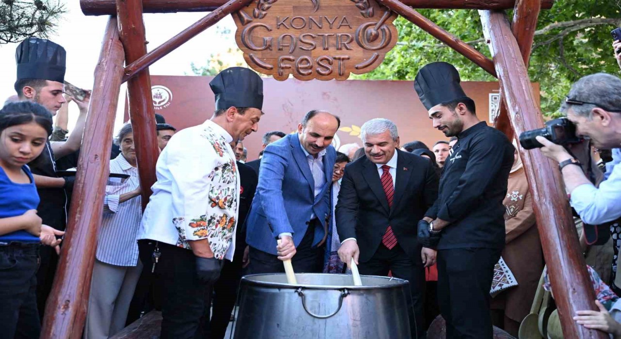 Türkiyenin en büyük Gastronomi Festivali Konyada başladı
