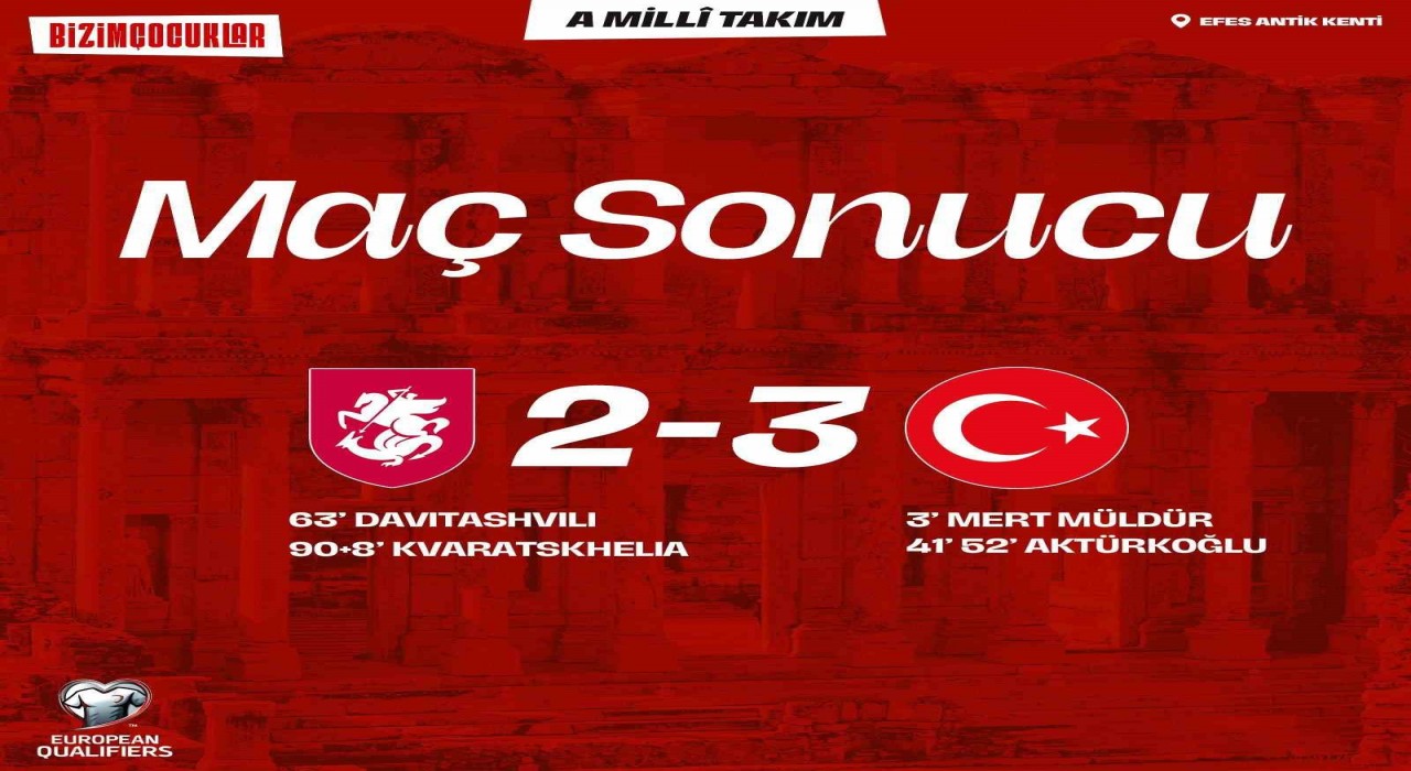 Türkiyenin tarihi güzellikleri milli takım paylaşımlarında