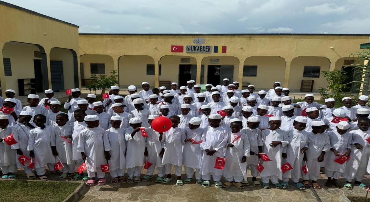 UKABDERden Çaddaki yetimlere kardeşlik eli: Türkçe ve Kuran-ı Kerim eğitimiyle geleceğe umut