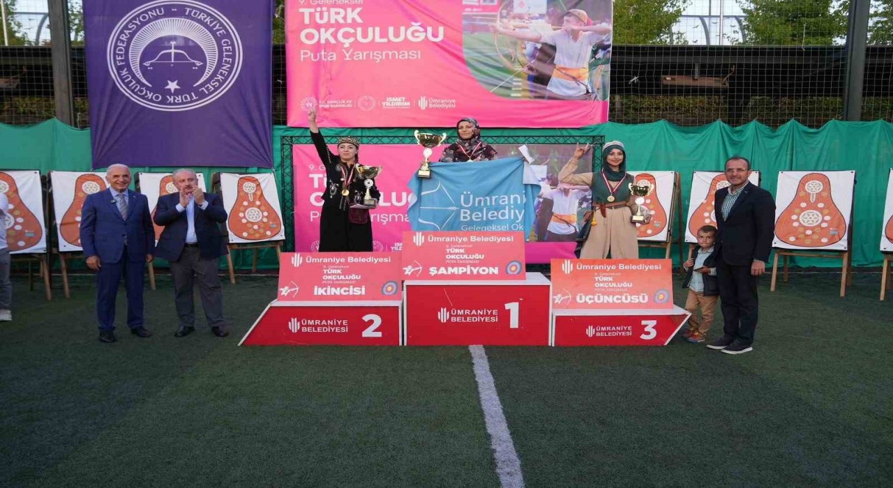 Ümraniyede 9. Geleneksel Türk Okçuluğu Puta Yarışması yapıldı