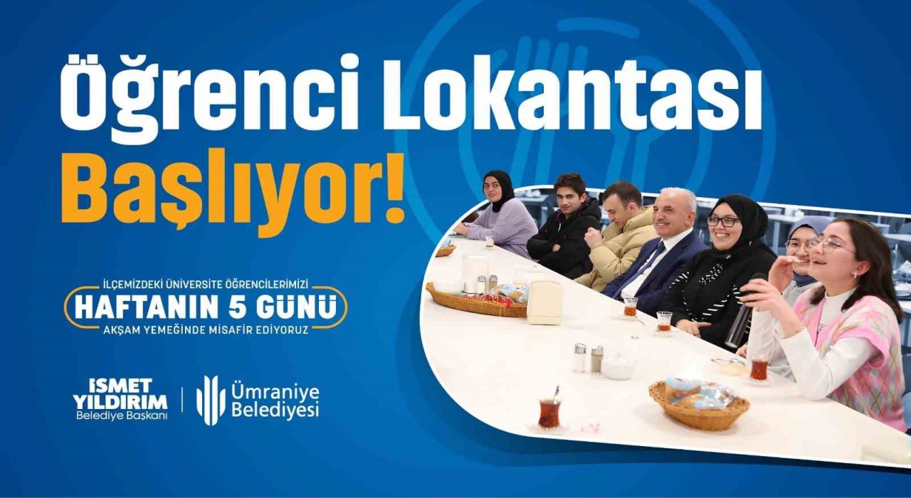 Ümraniyede ücretsiz öğrenci lokantası bu yıl da hizmette
