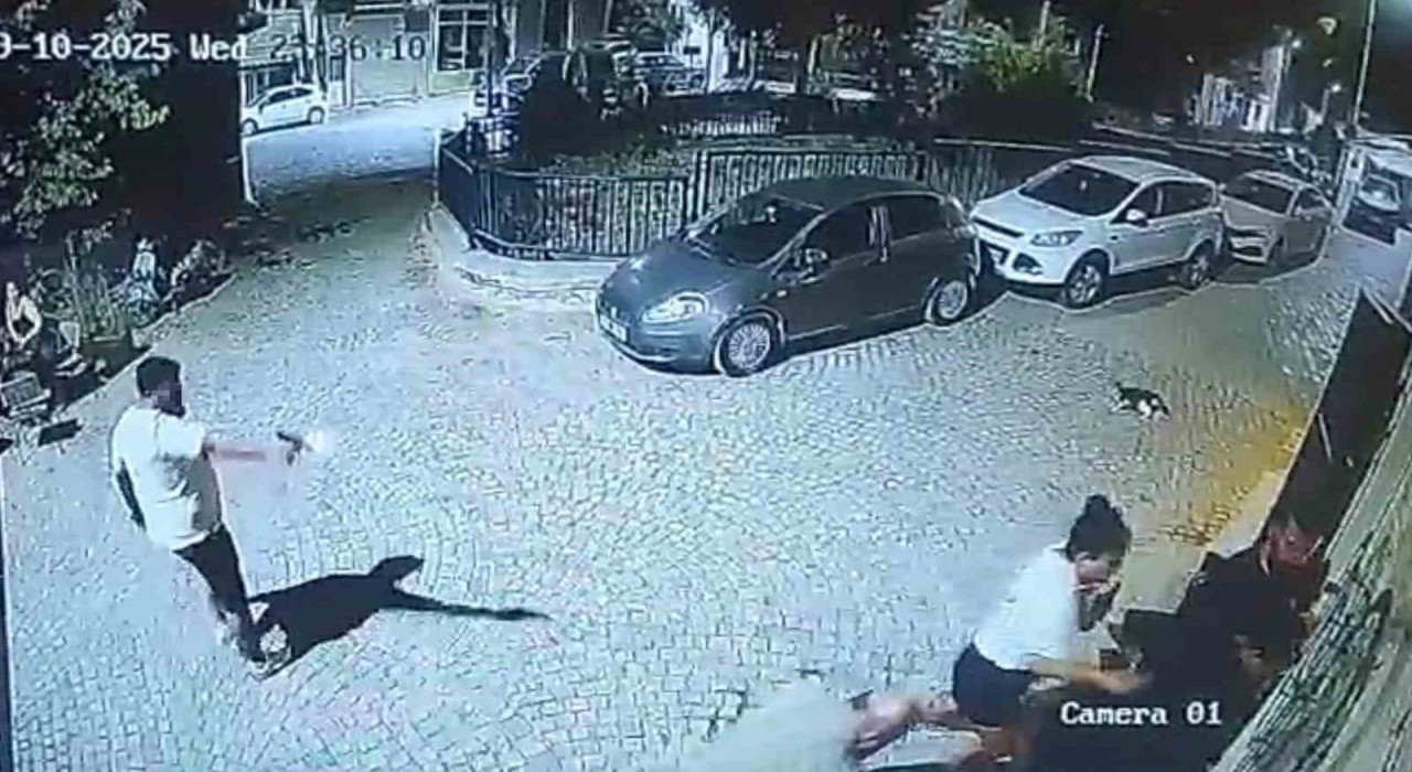 Urlada 2 kişinin öldüğü eski sevgili dehşetinin görüntüleri ortaya çıktı