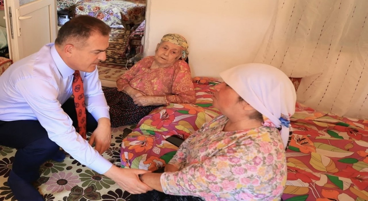 Vali Akbıyık, azmiyle ilham veren Burnakı yalnız bırakmadı