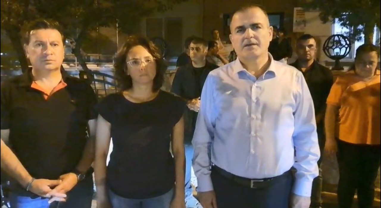 Vali Akbıyıktan Başkan Arasa destek ziyareti: Saldırganlar en kısa sürede yakalanacak