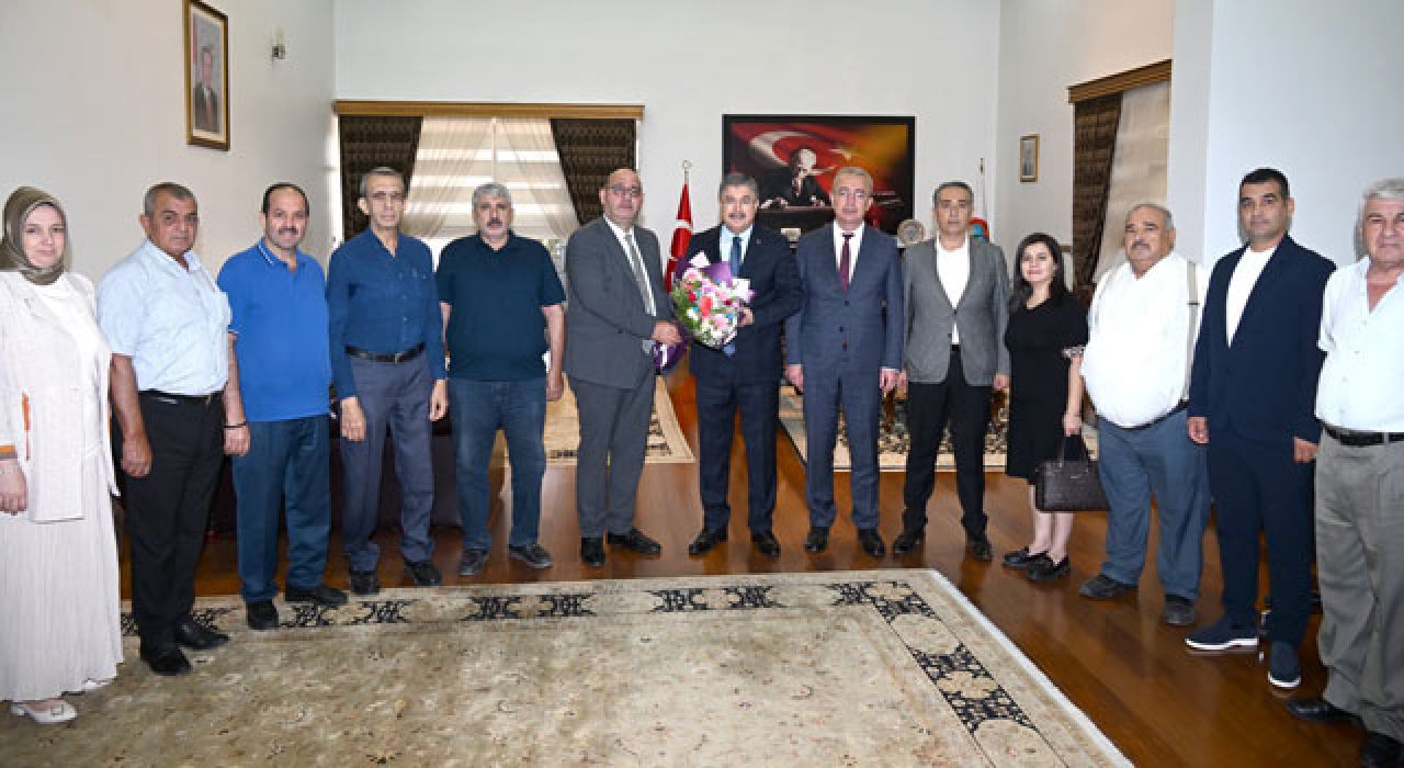 Vali Yılmaz, Esnaf Temsilcilerini Kabul Etti