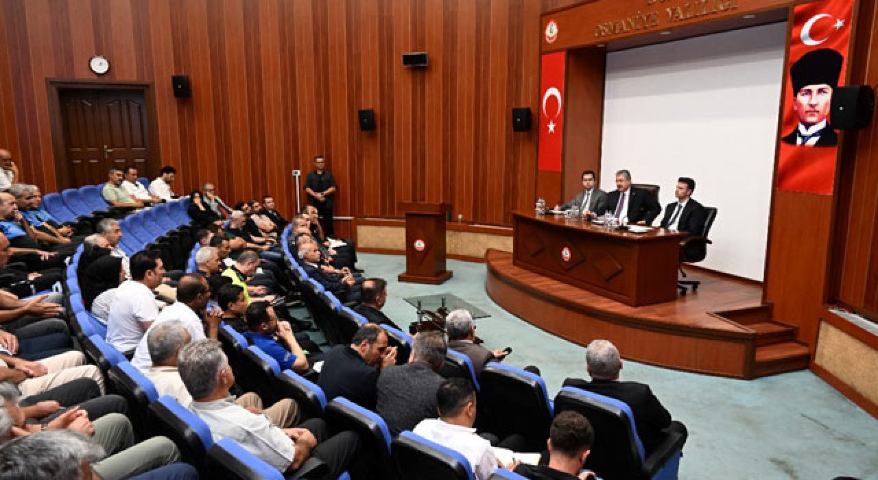 Vali Yılmaz, Köy ve Mahalle Muhtarlarıyla Bir Araya Geldi