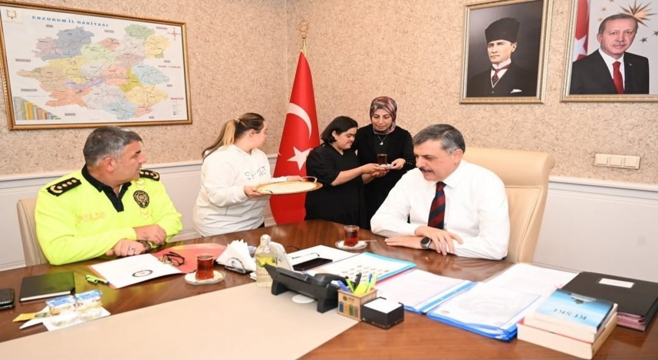 Valiliğin gülleri göreve başladı