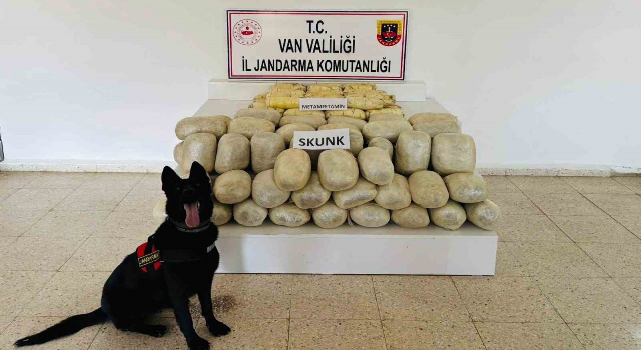 Vanda 106 kilo uyuşturucu madde ele geçirildi