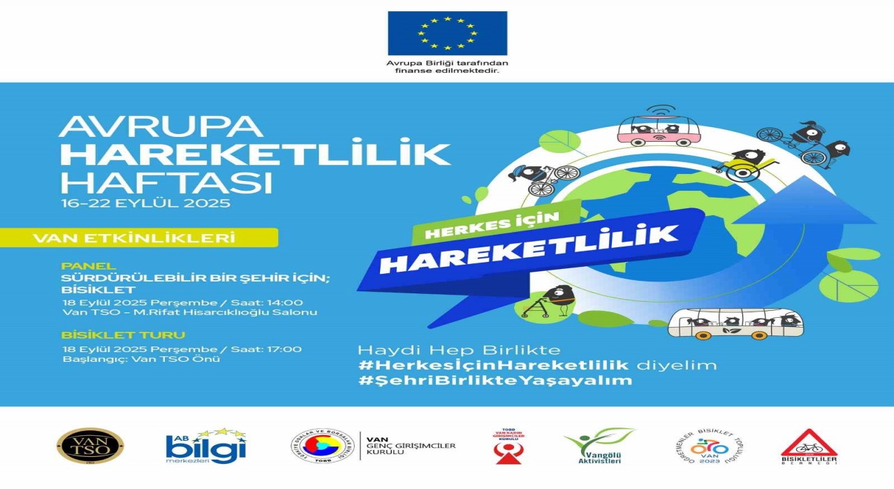 Vanda Avrupa Hareketlilik Haftası kutlanacak