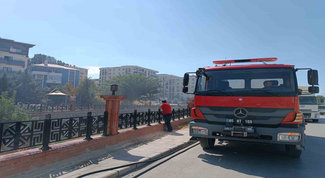 Vanda kuru ot yangını