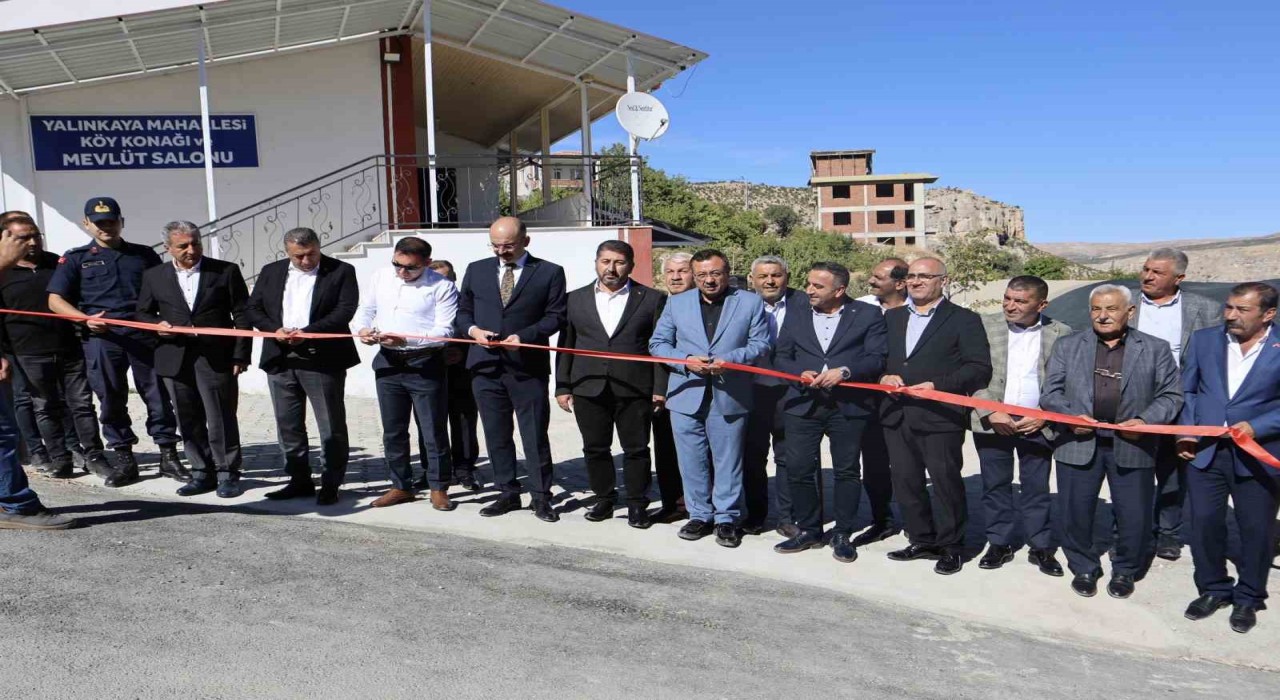 Yalınkaya Mahallesinde Cami ve Sosyal Tesislerin açılışı gerçekleştirildi