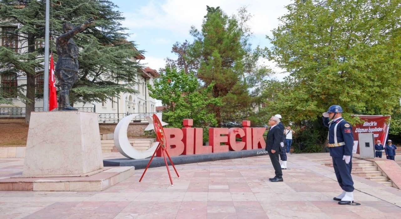 Yanık Şehir Bilecikin düşman işgalden kurtuluşunun 103üncü yılı kutlandı