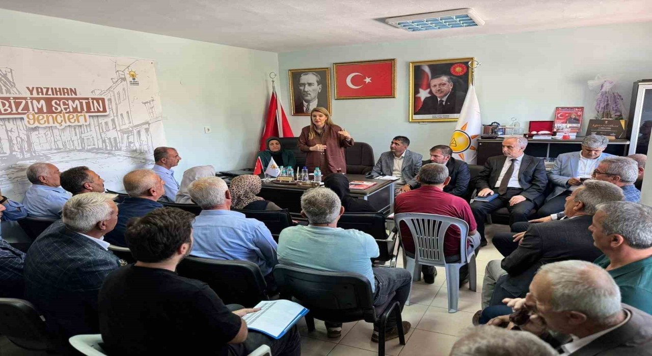 Yazıhanda dayanışma mesajı