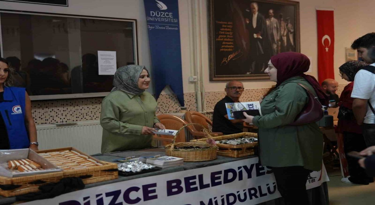 Yeni öğrencilere sıcak karşılama