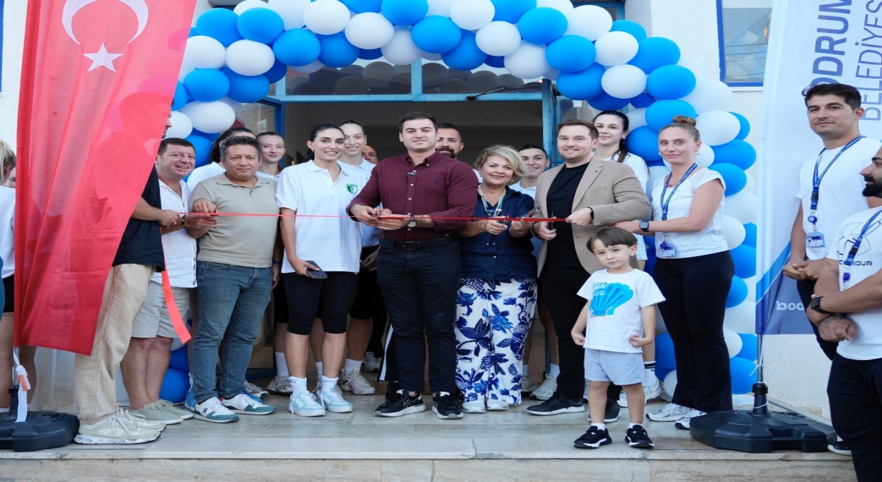 Yenilenen fitness merkezi hizmete açıldı