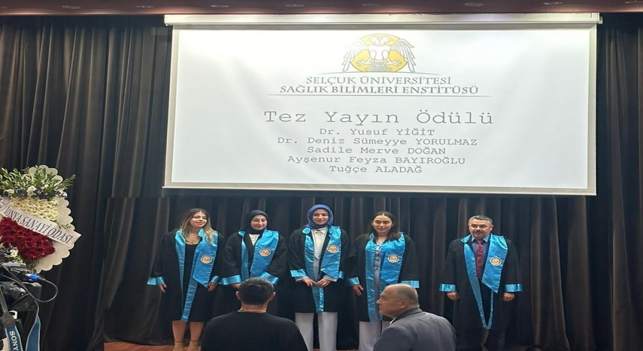 Yöresel tatlardan uluslararası prestije: Tez yayın ödülü MSKÜye
