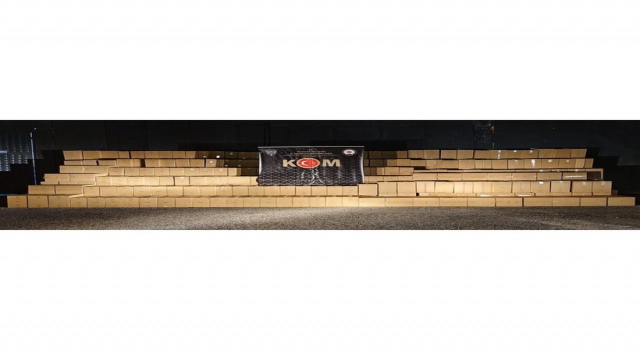 Yozgatta 6 milyon 800 bin makaron ele geçirildi