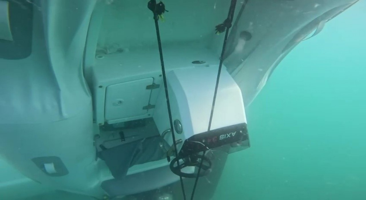 Zonguldakta denizde batan 40 milyon liralık yatın su altı görüntüleri ortaya çıktı