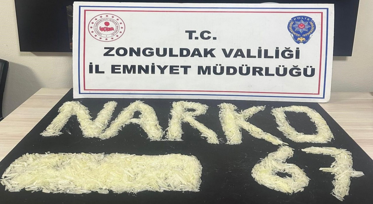 Zonguldakta uyuşturucu operasyonunda 1 tutuklama