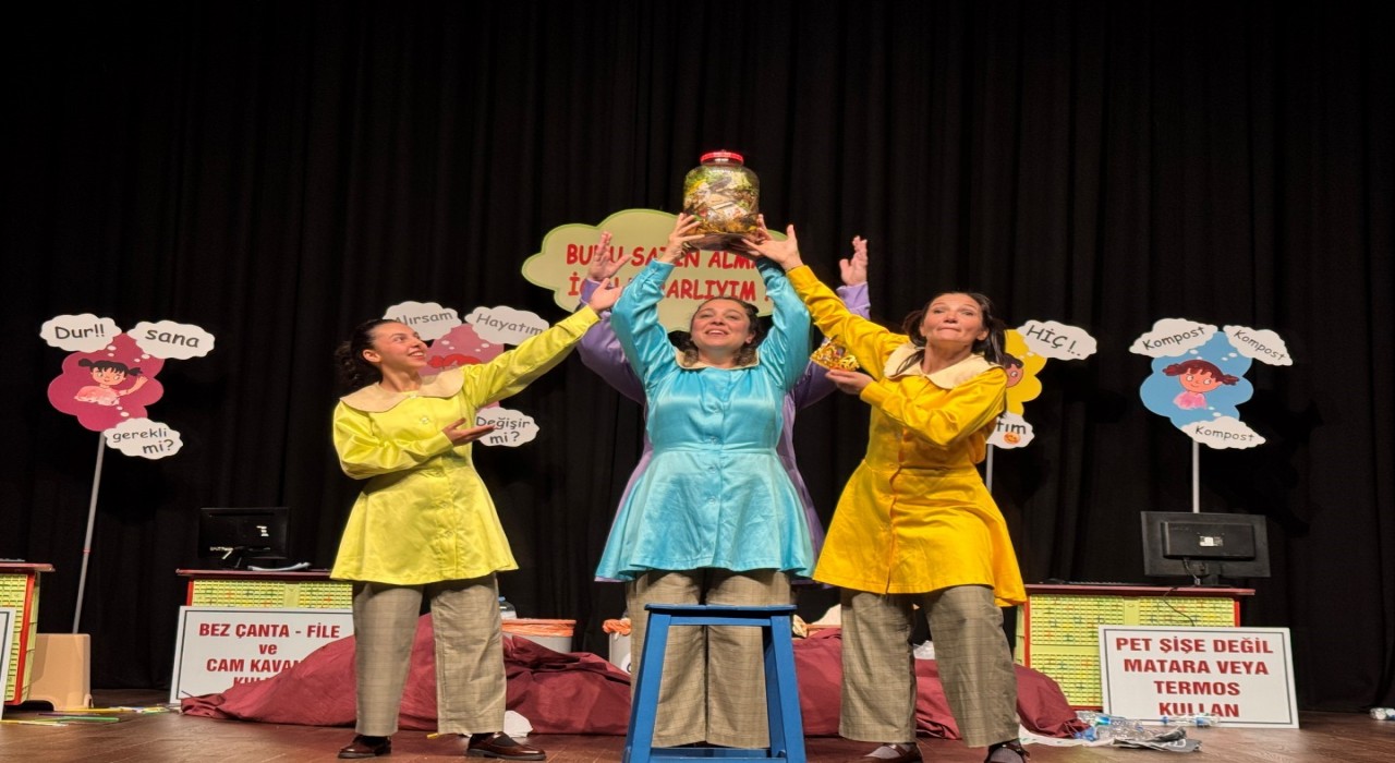 10 bin çocuğa sıfır atık bilinci tiyatroyla aşılanacak