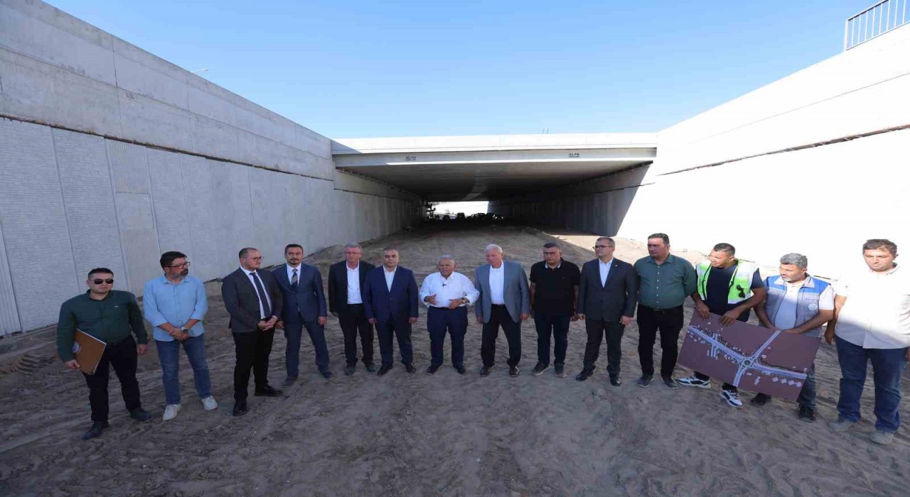 191 milyon 500 bin TLlik katlı kavşak Cumhuriyet Bayramında açılacak