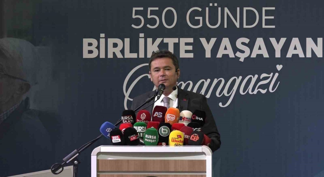 550 günde birlikte yaşayan Osmangazi