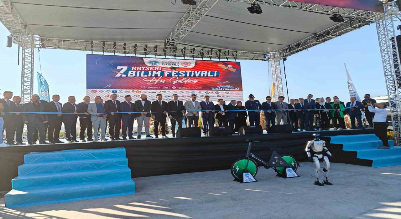 7inci Kayseri Bilim Festivali kapılarını açtı