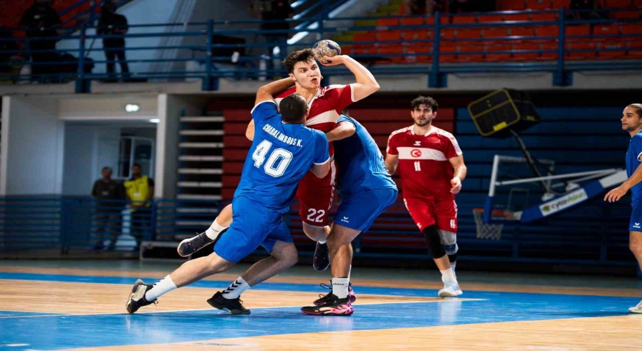 A Milli Hentbol Erkek Milli Takımı, deplasmanda Güney Kıbrıs Rum Kesimini yendi