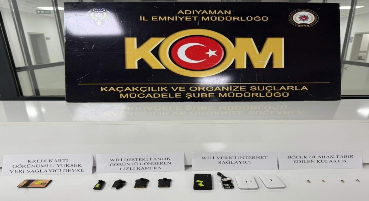 Adıyamanda ehliyet sınavı joker eleman operasyonu: 4 gözaltına