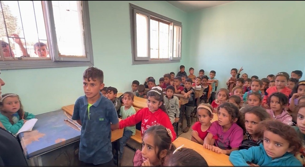 Afyon Kadınana Okulu Halepte eğitime başladı