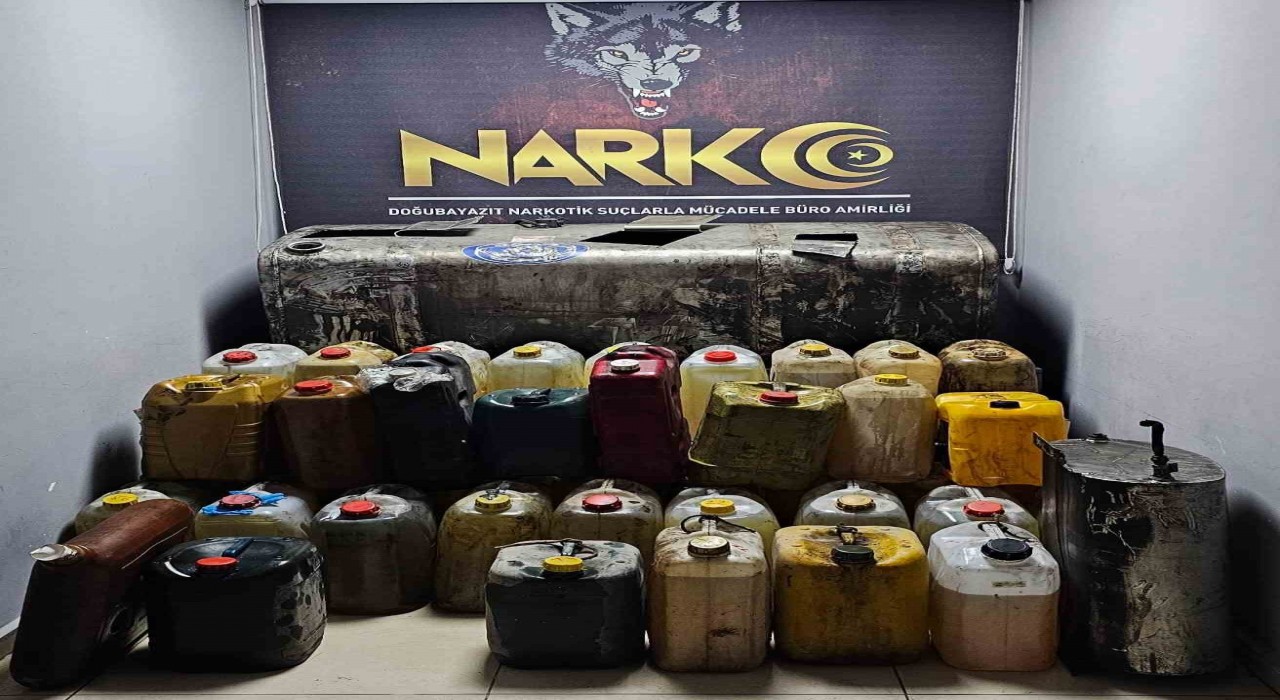 Ağrıda tırlarda 761 kilo metamfetamin ele geçirildi