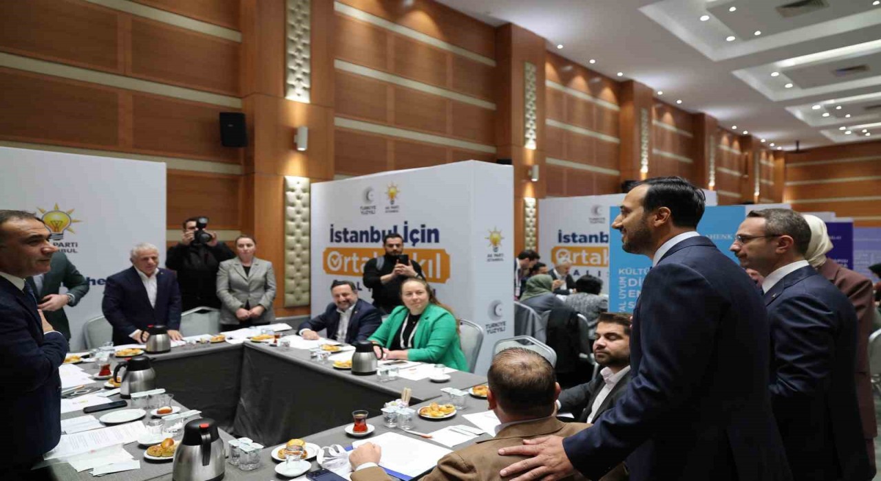 AK Parti İstanbul İl Başkanlığında İstanbul İçin Ortak Akıl Çalıştayı düzenlendi