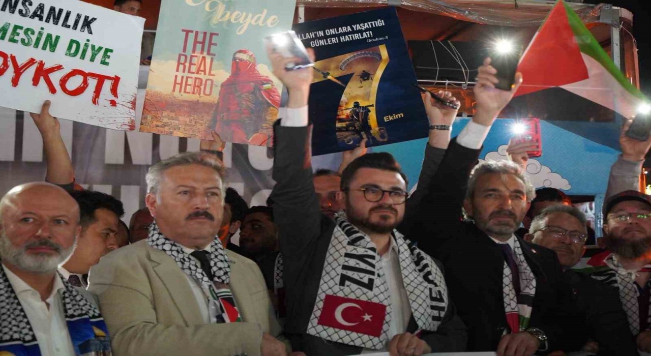 AK Parti Kayseri İl Başkanı Okandan, ‘Kararlılık Yürüyüşüne katıldı